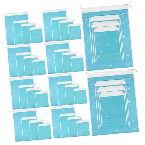 Beaupretty 40stücke Teiliges Aus Zugbeuteln Praktische Reiseorganizer Für Schuhe Kleidung Handtücher Und Toilettenartikel Opaque Drawstring Taschen Für Sicheren Transport von Beaupretty