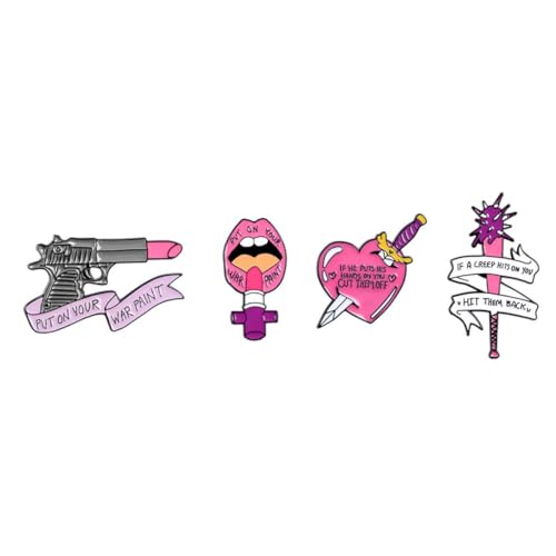 Beaupretty 4stücke Cartoon-brosche Mit Kreativem Design Schöne Vielseitige Wäschenadel Für Jeden Anlass Hochwertiges Modeaccessoire Für Frauen Und Männer von Beaupretty