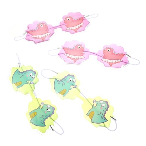 Beaupretty 4stücke Kleine Augen-eisbeutel Für Junge Mädchen Kalte Augenmasken Sommer-augenpads Cartoon-design Augenmasken Zufälliger Stil von Beaupretty