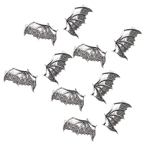 Beaupretty 5 Paar Diy-material Kinder Fühlten Haarnadel Gotische Haarnadel Halloween-kostümzubehör Fledermaus Haarnadel Horror-haarnadeln Party-cosplay-requisiten Vampir Legierung Punk von Beaupretty