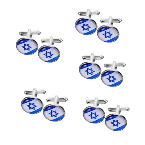 Beaupretty 5 Paare Israelische Manschettenknöpfe Manschettenknopf Männliche Manschettenknöpfe Hemdmanschettenknöpfe Modellieren Manschettenknöpfe Für Hemden Hemdärmelverzierung Zinklegierung Beaupretty 5 Paare Israelische Manschettenknöpfe Manschettenknopf Männliche Manschettenknöpfe Hemdmanschettenknöpfe Modellieren Manschettenknöpfe Für Hemden Hemdärmelverzierung Zinklegierung von Beaupretty