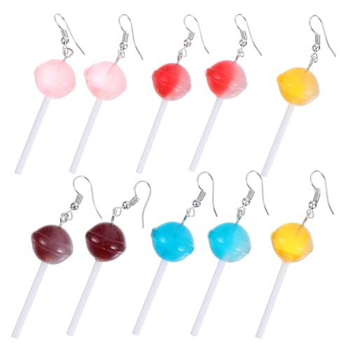 Beaupretty 5 Paar Lollipop Ohrringe Bunte Ohrringe Für Damen Lustige Modeaccessoires Für Partys Leichte Und Bequeme Ohrhänger Für Jeden Anlass Beaupretty 5 Paar Lollipop Ohrringe Bunte Ohrringe Für Damen Lustige Modeaccessoires Für Partys Leichte Und Bequeme Ohrhänger Für Jeden Anlass von Beaupretty