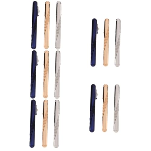 Beaupretty 5 Sätze Herren Krawattenklammern Teilig Stilvolle Krawattenclips Für Formelle Anlässe Outfits Einfach Zu Verwenden Für Elegantes Erscheinungsbild 3 Stück * 5 von Beaupretty