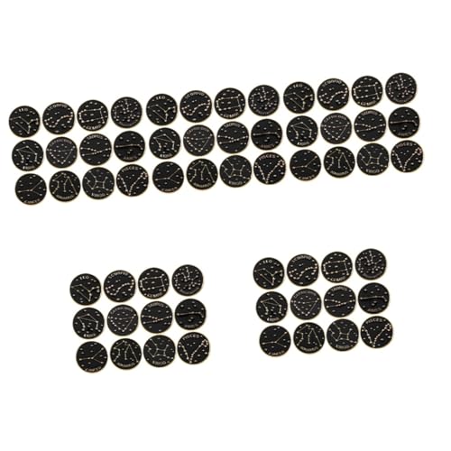 Beaupretty 5 Sätze Teiliges Set Broschen Vintage Emaille Pins Schwarze Runde Abzeichen Für Kleidung Und Taschen Langlebig Und 12 Stück * 5 von Beaupretty