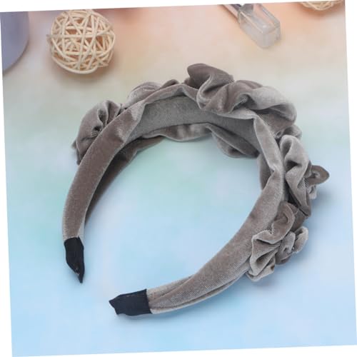 Beaupretty 5 Designer-stirnbänder Für Damen Haarbänder Für Damen Stirnband Aus Künstlichen Blumen Dickes Haarband Klobige Stirnbänder Aus Stoff Breite Stirnbänder Für Damenhaar Mode Tuch von Beaupretty