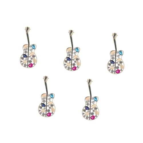 Beaupretty 5 Stück Gitarrenbrosche Brosche für Musikinstrumente Musikalische Brosche Musik-Schmuck-Brosche Anstecknadel für Musikinstrumente Musikbrosche Musikalische Reversbrosche Legierung Beaupretty 5 Stück Gitarrenbrosche Brosche für Musikinstrumente Musikalische Brosche Musik-Schmuck-Brosche Anstecknadel für Musikinstrumente Musikbrosche Musikalische Reversbrosche Legierung von Beaupretty