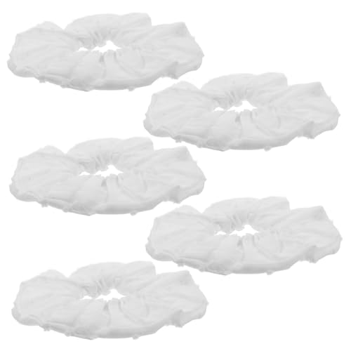 Beaupretty 5 Stück Große Scrunchies für Dickes Haar Elastische Haarbänder mit Angesagtem Batikmuster Fester Sitz Vielseitige Haargummis für Frauen und Mädchen Modisches Haarzubehör von Beaupretty