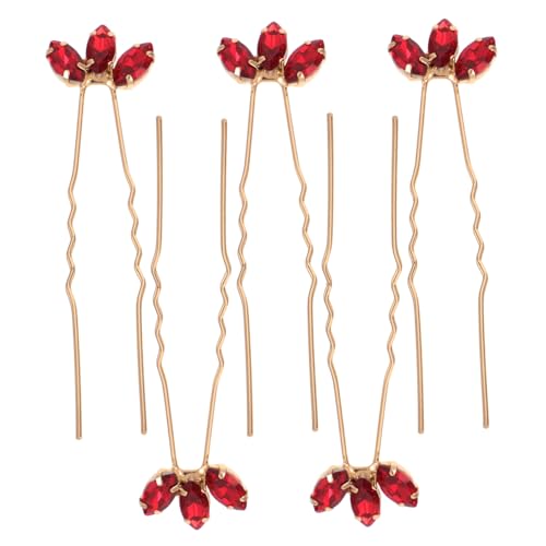 Beaupretty 5 Stück Haarnadel Kopfschmuck Brautjungfern Haarzubehör Burgunder Haarschmuck Strasshaarstifte Brauthaarnadeln Mit Strass Haarnadeln Mit Strasssteinen Rot Zinklegierung Beaupretty 5 Stück Haarnadel Kopfschmuck Brautjungfern Haarzubehör Burgunder Haarschmuck Strasshaarstifte Brauthaarnadeln Mit Strass Haarnadeln Mit Strasssteinen Rot Zinklegierung von Beaupretty