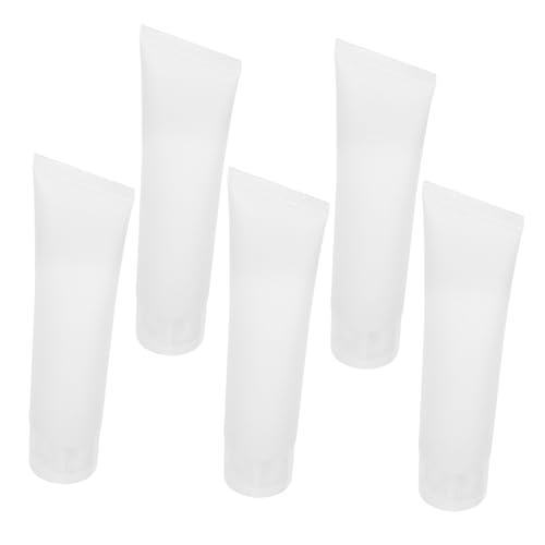 Beaupretty 5 Stück Nachfüllbare Reise Flaschen aus Geruchsneutralem Strapazierfähigem PP für Shampoo Lotion Handcreme Gesichtswasser Kompakt Auslaufsicher für Unterwegs und Outdoor von Beaupretty