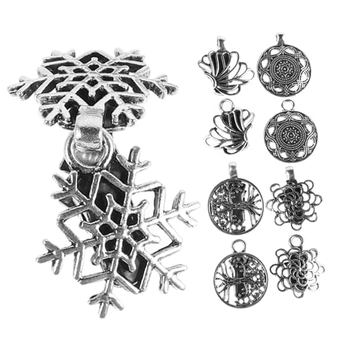 Beaupretty 5 Stück Teiliges Damen Kleidverschluss aus Robustem Zinklegierung Leichter Hohler Blüten Muschel-design Clip für Strickjacke Schal Cape und Hemdkragen Vielseitiger Verschluss für von Beaupretty