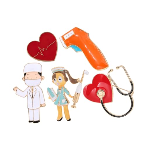Beaupretty 5stücke Krankenschwester Anstecker Brosche Herzförmige Anstecknadel Medizin Brosche Damen Accessoires Hut Clip Wissenschaft Anstecker Krankenschwester Anstecknadel Beaupretty 5stücke Krankenschwester Anstecker Brosche Herzförmige Anstecknadel Medizin Brosche Damen Accessoires Hut Clip Wissenschaft Anstecker Krankenschwester Anstecknadel von Beaupretty