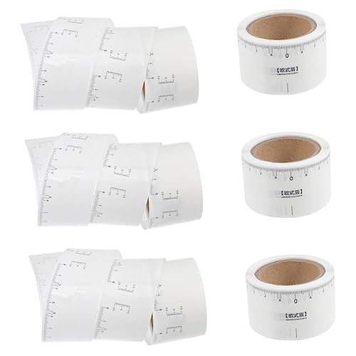 Beaupretty 50 Stück Augenbrauen Schablonen Aufkleber Positionierungs und Vermessungsset für Präzises Augenbrauenformen Europäischer Stil Leichtes Papiermaterial für Make Up und Microblading von Beaupretty