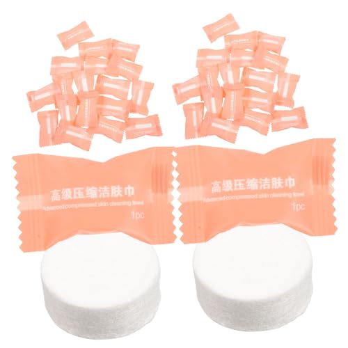 Beaupretty 50 Stück Einweg Komprimierte Reinigungstücher Tragbare Waschtücher Multifunktionale Handtuch Tabletten Hautfreundlich Praktisch für Reisen Outdoor Zuhause Fitnessstudio Badezimmer von Beaupretty