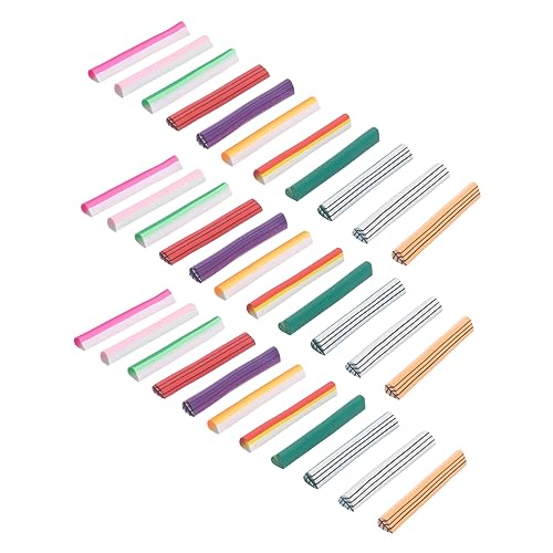 Beaupretty 50 Stück Nail-tech-zubehör Tonkaninchen Nail Art Maniküre Stöcke Sticks Stange Nailart Sticks Nagel Kunst Nagelkunst Selber Machen Materiales Para Uñas Polymer-ton 3d Aufkleber von Beaupretty