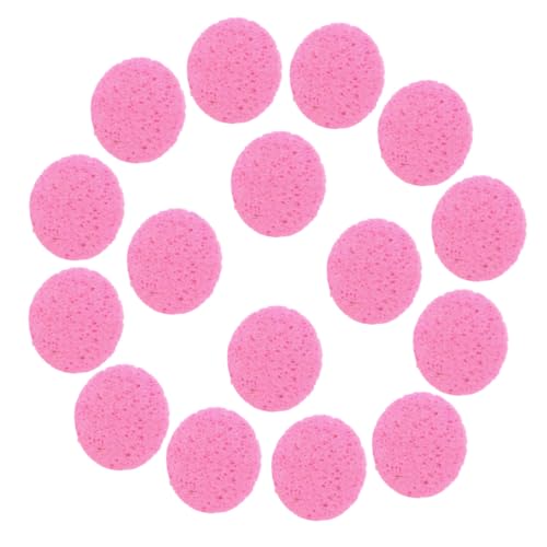 Beaupretty 50 Stück Runde Gesichtsschwämme Makeup Entferner Sanftes Peeling Porentief Reinigende Schwämme aus Weicher Zellstofffaser für Empfindliche Haut Spa Reinigung von Beaupretty