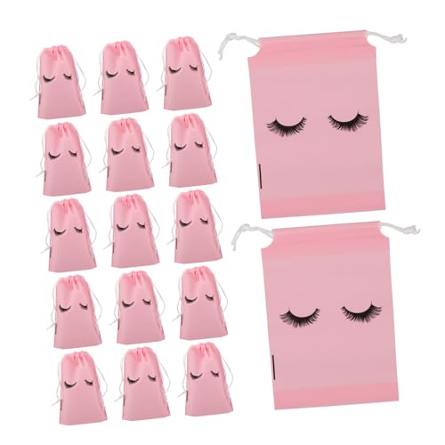 Beaupretty 50stücke Kosmetiktaschen Mit Kordelzug Für Make-up-proben Reise-Organizer Aus Kunststoff Kleine Beutel Für Wimpern Und Pflegeprodukte Geeignet Für Frauen Und Mädchen von Beaupretty