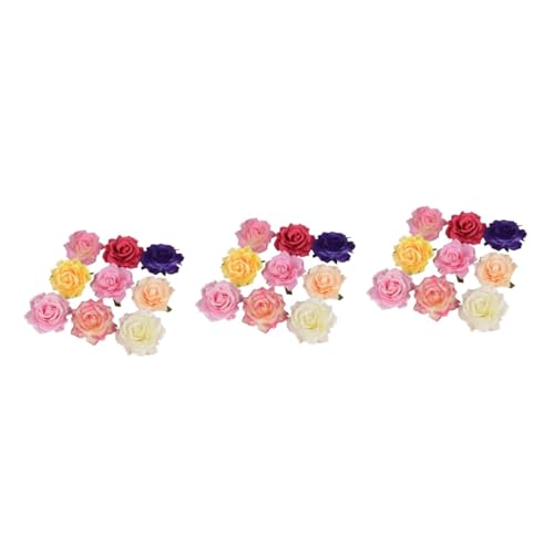 Beaupretty 51 Stk Haarschmuck Haarspangen Für Frauen Blumen-haarspangen Haarspangen Für Damen Haarnadeln Für Frauen Blumen Für Haare Blumenclips Für Das Haar Haarnadel Korsage Rose von Beaupretty