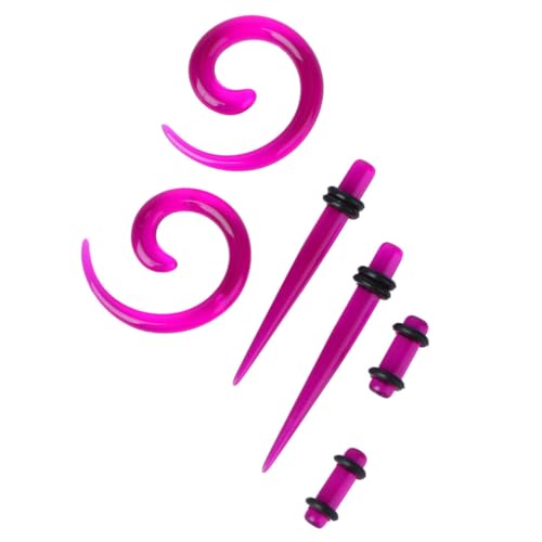 Beaupretty 54 Stück Ohrmuschel für Ohrdehnung Hautfreundlich Verschiedene Größen für Frauen von Beaupretty