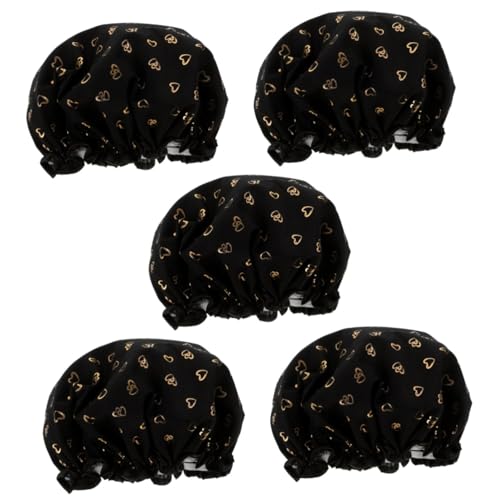 Beaupretty 5St Doppellagige Duschhaube dekorative Duschhaube Frauen duschen Duschhaube für langes Haar Badehaarhaube badezimmer haarmaske Shampoo Duschhauben für Damen Badeduschhaube Sport Beaupretty 5St Doppellagige Duschhaube dekorative Duschhaube Frauen duschen Duschhaube für langes Haar Badehaarhaube badezimmer haarmaske Shampoo Duschhauben für Damen Badeduschhaube Sport von Beaupretty
