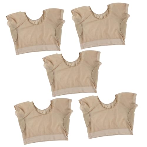 Beaupretty 5St Schweißpads unter den Achseln Workout-Sport-BHs für Frauen Blouson-Tankini-Tops für Damen Tanktops für Damen Damenoberteile Unterarm-Schweißpads Weste Sommer von Beaupretty