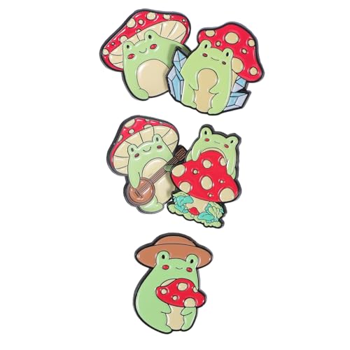 Beaupretty 5stücke Süße Tier Broschen Frosch Und Pilz Design Hochwertige Emaille Pins Für Jacken Hüte Und Rucksäcke Langlebig Aus Zinklegierung Gefertigt Beaupretty 5stücke Süße Tier Broschen Frosch Und Pilz Design Hochwertige Emaille Pins Für Jacken Hüte Und Rucksäcke Langlebig Aus Zinklegierung Gefertigt von Beaupretty
