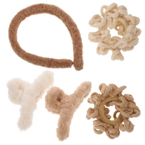 Beaupretty 5Stücke Plüsch Haarband mit Clips und Krawatten Flauschige Haarschmuck für Damen und Mädchen für Alltag Sport und Reisen Beaupretty 5Stücke Plüsch Haarband mit Clips und Krawatten Flauschige Haarschmuck für Damen und Mädchen für Alltag Sport und Reisen von Beaupretty