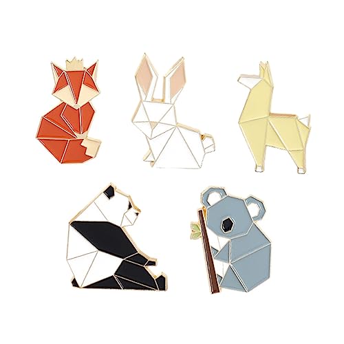 Beaupretty 5stücke Teilige Tieraufbewahrungsclips Pullover Aufbewahrungsclips Kleidung Brustpin Reverspin von Beaupretty
