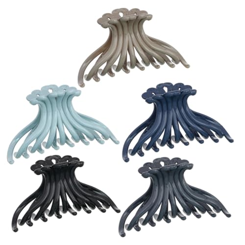 Beaupretty 5stücke Große Haarclips Aus Kunststoff Für Dickes Haar Haarclips Für Frauen Für Mitteldickes Und Dickes Haar Haarspangen Für Verschiedene Frisuren von Beaupretty