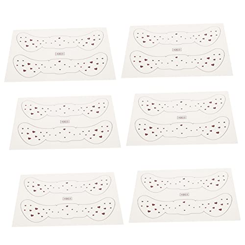 Beaupretty 6 Blätter Teiliges Temporäre Gesichtstattoos Freckle Sticker Wasserfest Selbstklebend für Halloween Festival Make Up Party Einfache Anwendung und Entfernung von Beaupretty