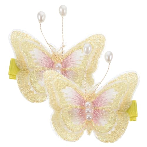 Beaupretty 6 Stk Schmetterlings-Haarnadeln Haarklammern kinder haarspangen haarspange kinder Tiara Haarspangen für Damen Haar Klammern niedlich Haarschmuck Haarkralle Schmetterlingsclip von Beaupretty