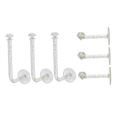Beaupretty 6 Stück Haargummi Halter Set Teilig Wand Haarband Organizer für Haaraccessoires und Schmuck und Praktisch für Mädchen und Frauen zur Aufbewahrung und Präsentation von Haarschmuck von Beaupretty