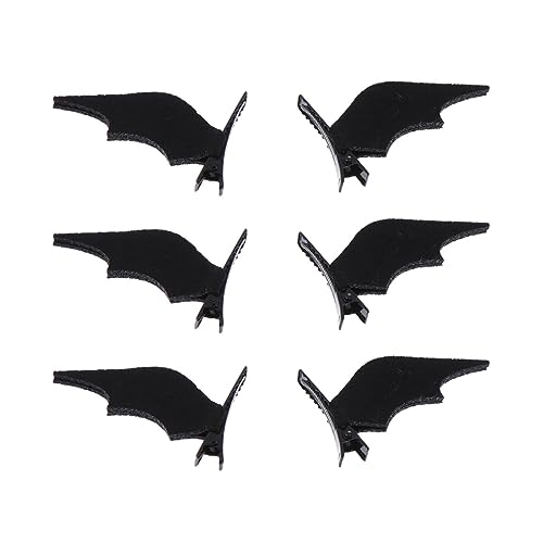 Beaupretty 6 Stück Halloween Fledermausflügel Haarspange Teufelsflügel Haarspange Schwarz Horror Haarnadeln Goth Haarschmuck Für Halloween Kostüm Party Cosplay Requisite von Beaupretty