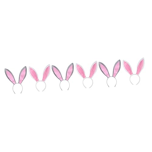 Beaupretty 6 Stk Hasen Ohren Hasenkopfschmuck Kostümzubehör Für Hasen Ostern Haarschmuck Hasenhaarband Cartoon-tier-hut Fuchs Kopfschmuck Ostern Kopfbedeckung Eier Plüsch Kleidung Kind von Beaupretty