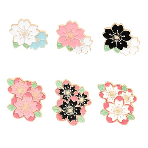 Beaupretty 6 Stück Japanische Kirschblüten broschen aus Legierungs Feine Handwerkskunst Modische Damen anstecknadeln für Kleidung Taschen Hüte Geeignet für Alltag Partys Hochzeiten Beaupretty 6 Stück Japanische Kirschblüten broschen aus Legierungs Feine Handwerkskunst Modische Damen anstecknadeln für Kleidung Taschen Hüte Geeignet für Alltag Partys Hochzeiten von Beaupretty