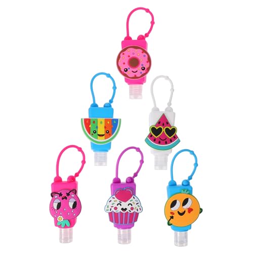 Beaupretty 6 Stück Reise Flüssigkeitsbehälter mit Auslaufsicherem Silikon Überzug Nachfüllbare Kosmetik Flaschen für Shampoo Öl Handcreme und Umweltfreundlich Zufällige Farbe Zufällige Farbe Beaupretty 6 Stück Reise Flüssigkeitsbehälter mit Auslaufsicherem Silikon Überzug Nachfüllbare Kosmetik Flaschen für Shampoo Öl Handcreme und Umweltfreundlich Zufällige Farbe Zufällige Farbe von Beaupretty