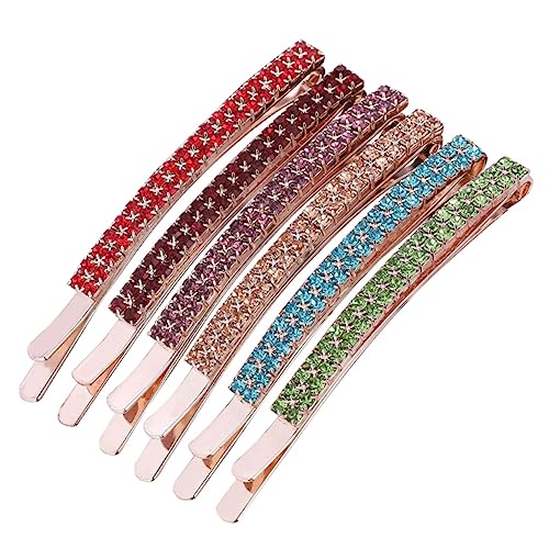 Beaupretty 6 Stück Strass Haarklammern für Damen Glitzernde Haarspangen Kreative Haaraccessoires für Hochzeiten und Partys Vielseitig Einsetzbar für von Beaupretty