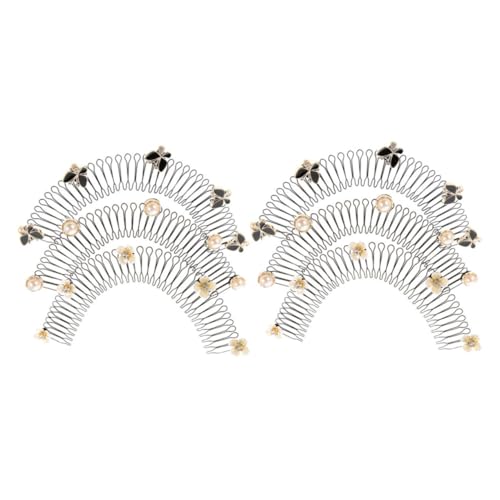 Beaupretty 6 Stück Teiliges Haarklammern für Damen Unsichtbare Haarkämme zur Fixierung von Frisuren für Feines und Dickes Haar Haarschmuck Zubehör für von Beaupretty