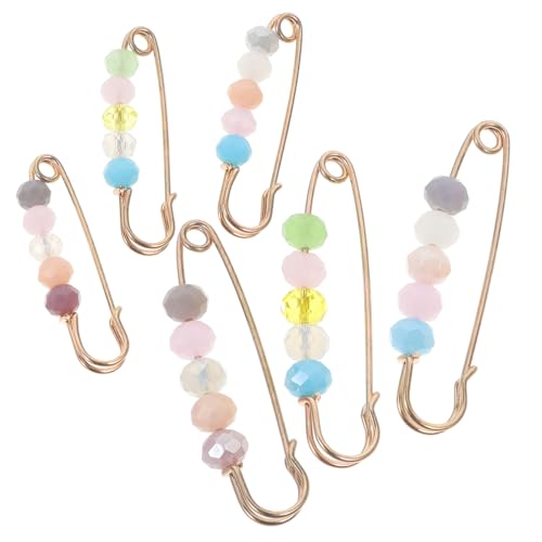 Beaupretty 6 Stück Teiliges Hosenbund Broschen aus Metalllegierung und Kunststoff Verstellbare Taillenpins zum Engermachen von Jeans und Hosen Langlebig Modisch und Einfach zu Verwenden für von Beaupretty