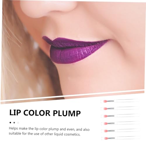Beaupretty 6 Stück Teiliges Silikon Lippenpinsel mit Staubschutzkappe Wiederverwendbare Make up Applikatoren für Lippen Lidschatten und Concealer Kompakt und Reisefreundlich für Alltag und von Beaupretty