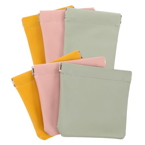 Beaupretty 6 Stück Wasserdichte PU Make Up Pouch für Reise Kompakter Organizer für Lippenstift Schlüssel und Schmuck Reißverschluss Beaupretty 6 Stück Wasserdichte PU Make Up Pouch für Reise Kompakter Organizer für Lippenstift Schlüssel und Schmuck Reißverschluss von Beaupretty
