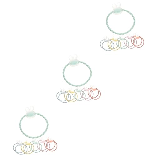 Beaupretty 60 Stk Haargummis Für Kleinkinder Süße Pferdeschwanzhalter Elastisches Haarseil Pferdeschwanzband Haargummis Zum Duschen Haarband Haargummis Für Kinder Gefrostet Mädchen Armband von Beaupretty