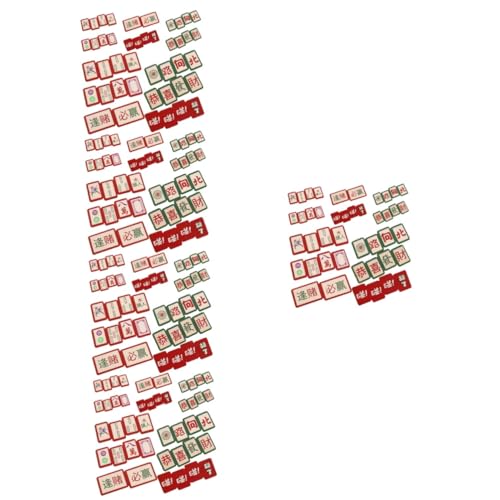 Beaupretty 60 Stk Text-mahjong-haarnadel Französische Haarnadel Mahjong-dekorationen Chinesische Haare Mahjong-partyartikel Mahjong-haarschmuck Chinesisch Neu Stift Modellieren Mädchen Acryl von Beaupretty