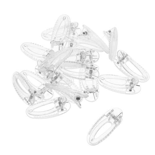 Beaupretty 60 Stück Haarklammern Transparent Alligator Haarspangen No-slip Seitliche Rutschfeste Duckbill Clips Für Feines Haar Junge Mädchen Styling von Beaupretty