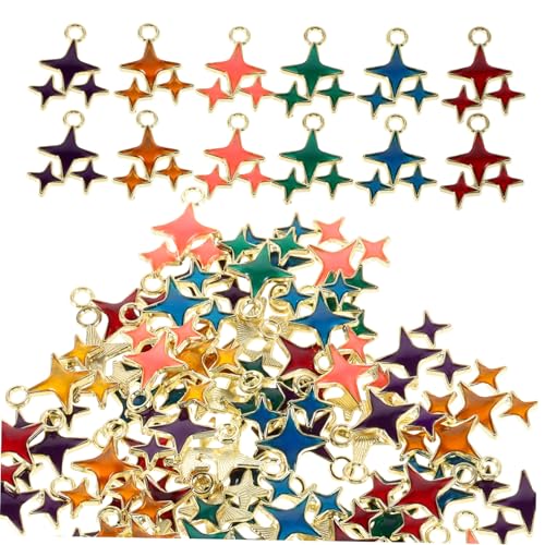 Beaupretty 60stücke Sternanhänger Aus Bastelzubehör Für Schmuckherstellung Anhänger Für Halsketten Armbänder Schlüsselanhänger Und Mehr Beaupretty 60stücke Sternanhänger Aus Bastelzubehör Für Schmuckherstellung Anhänger Für Halsketten Armbänder Schlüsselanhänger Und Mehr von Beaupretty