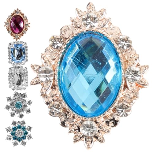 Beaupretty 6Stücke Schuhclips mit Strasssteinen Schuhdekoration für Damen Hochzeits und Partyaccessoires Geeignet für Sandalen Pumps und von Beaupretty