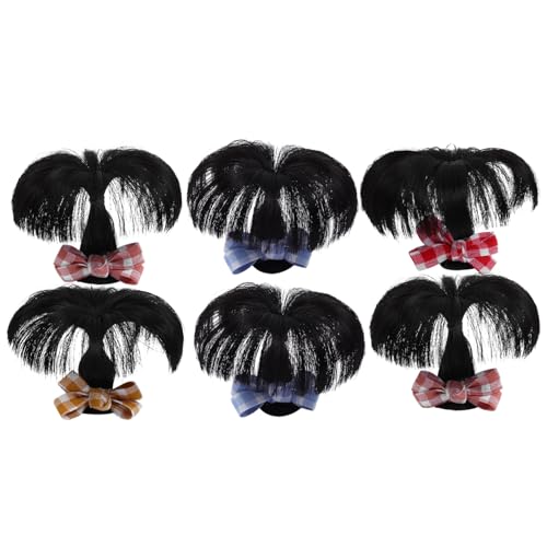 Beaupretty 6St Haarnadel für Kinder verlängerung haarspangen Schleifen Haarspangen Haarklammer Tiara geflochtene Haarverlängerung für Mädchen Haarschmuck für Mädchen Weben Kopfbedeckung Baby von Beaupretty