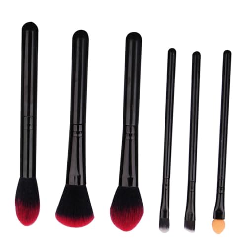 Beaupretty 6stücke Kosmetikpinsel Damen Gesichts-make-up-pinsel Geschmeidiger Borsten Für Foundation Concealer Puder Lidschatten von Beaupretty