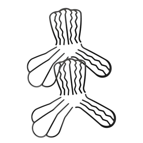 Beaupretty 6stücke Zahn Haarkamm Mit Seitlichem Design Metall Haarnadelstab Für Dutts U-förmige Haarkämme Im Vintage-stil Haargabel-accessoires Für Frauen Haarstyling-zubehör von Beaupretty