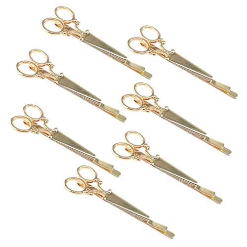 Beaupretty 7stücke Teiliges Scheren-haarspangen Damen Haarzubehör Mit Druckknopf Für Stylisten Haarklammern Für Besondere Anlässe von Beaupretty