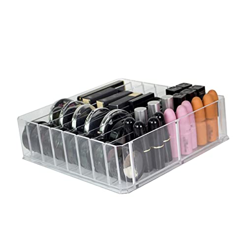 Beaupretty 8 Aufbewahrungsbehälter für Kosmetika Abschnitt Make-up-Schublade Fach Kosmetikeimer Vanity-Organizer-Fach bilden kosmetische Aufbewahrungsbox Lippenstift Aufbewahrungskiste von Beaupretty